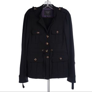 Sanctuary Clothing Black Safari Surplus Jacket